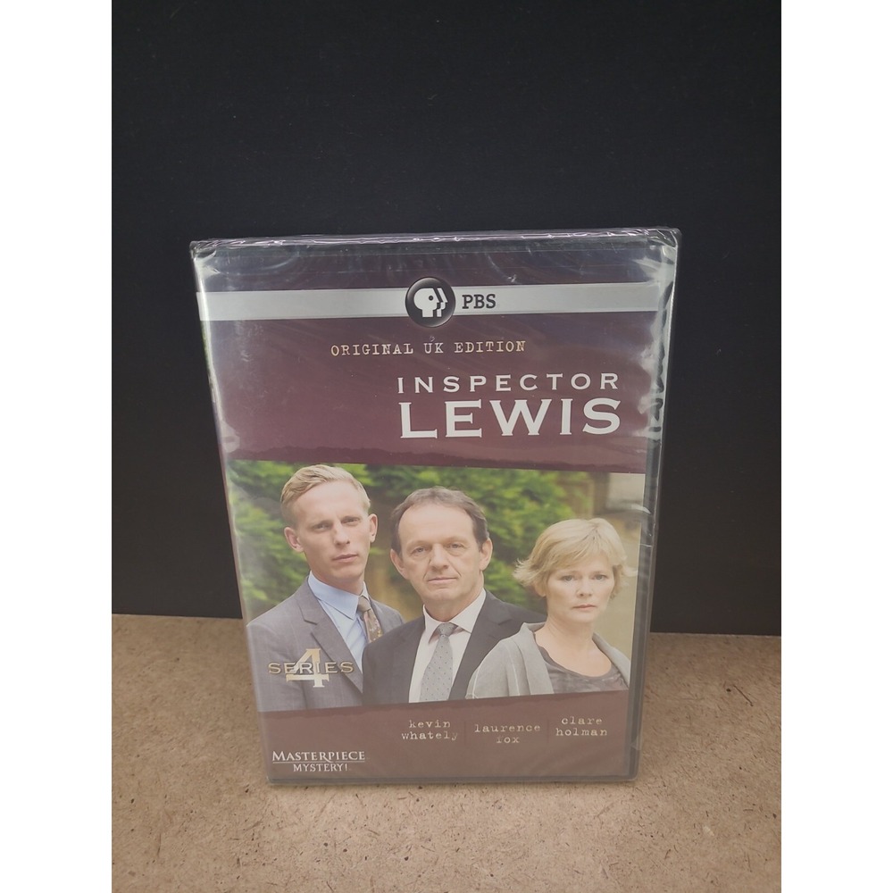 Inspector Lewis  - Series 4 Masterpiece Mystery DVD UK Edition‎ - Region 1 - NEW